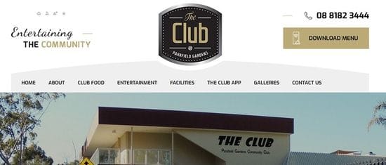 New Website Launched for 'The Club'